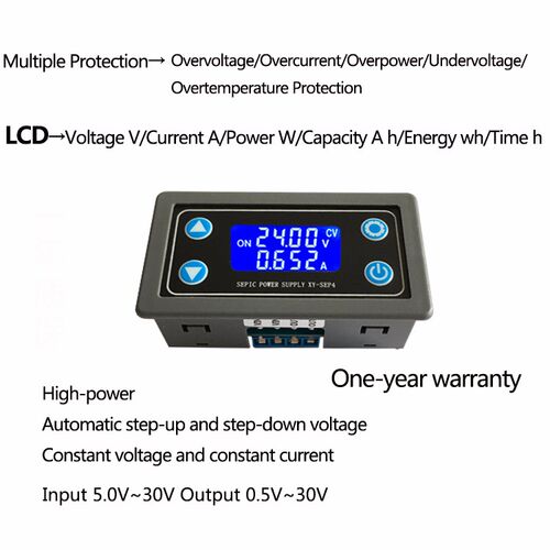Adjustable Automatic Voltage-Up and Voltage-Down Power Suppl