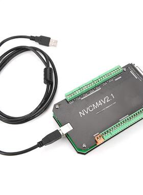 NVCM 4 Axle CNC Controller MACH3 USB Interface Board Card fo