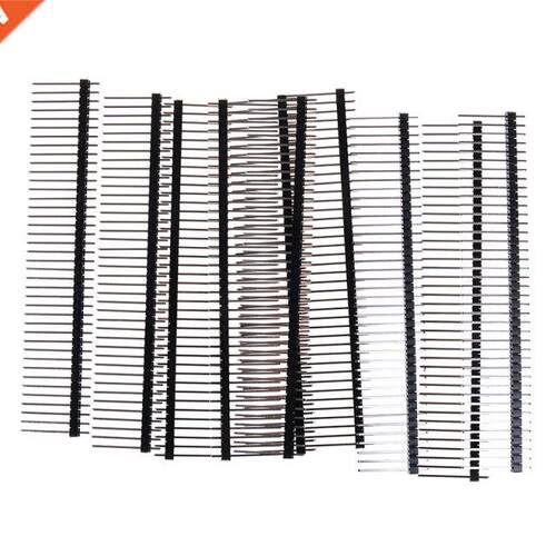 10PCS 2.54mm Pin Header Connector 1x40P 19mm/21mm Single Row
