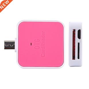 Multi-colors Cardreader 2In1 OTG/TF/SD Smart Card Reader Ada