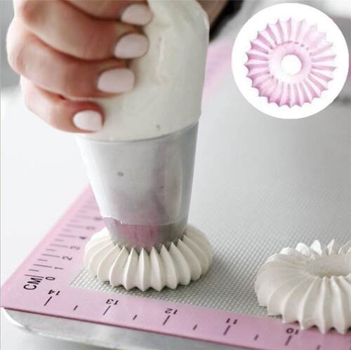 New Icing Piping Nozzles Cookie Biscuit Russian Ice Cream Pa