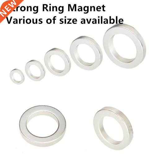 Round NdFeB Neodymium Magnet With Hole Powerful Rare Earth P
