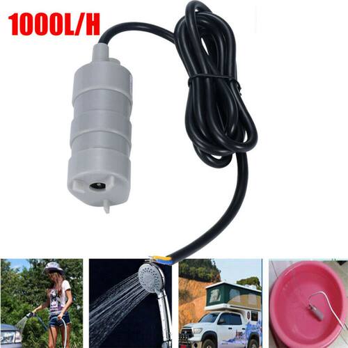 DC 12V Submersible Water Pump Camper Motorhome High Flow Wha