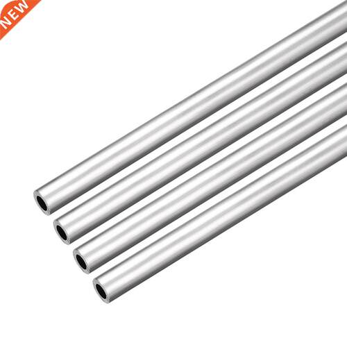 4Pcs 6063 Seamless Aluminum Round Straight Tubing 300mm Leng