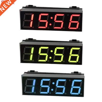 Car Car Digital Tube Electronic Clock LED Three-In-One Time