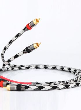 Preffair 5C01 Hifi RCA Cable Pair 4N OFC RCA Cable Male To M