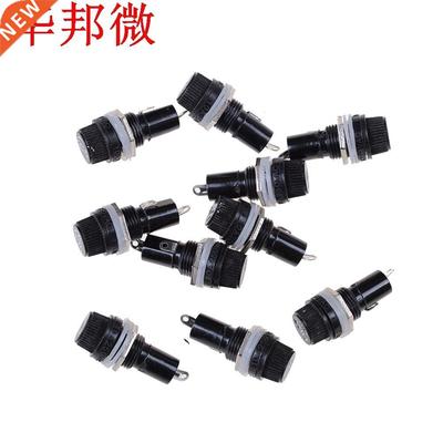 5*20mm porte-fusible en verre 5x20 noir assurance tube prise