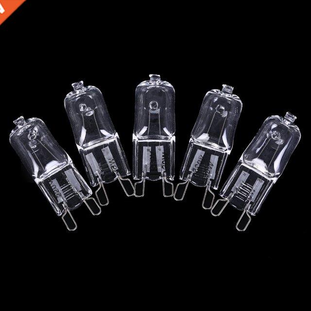 5pcs/lot Dimmable G9 Halogen Bulb 20W/40W/60W 220V 2900K War