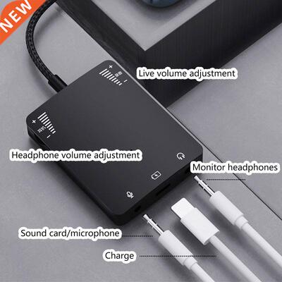 Convenient Type-C to 3.5mm Headphone Jack Adapter Live Broad