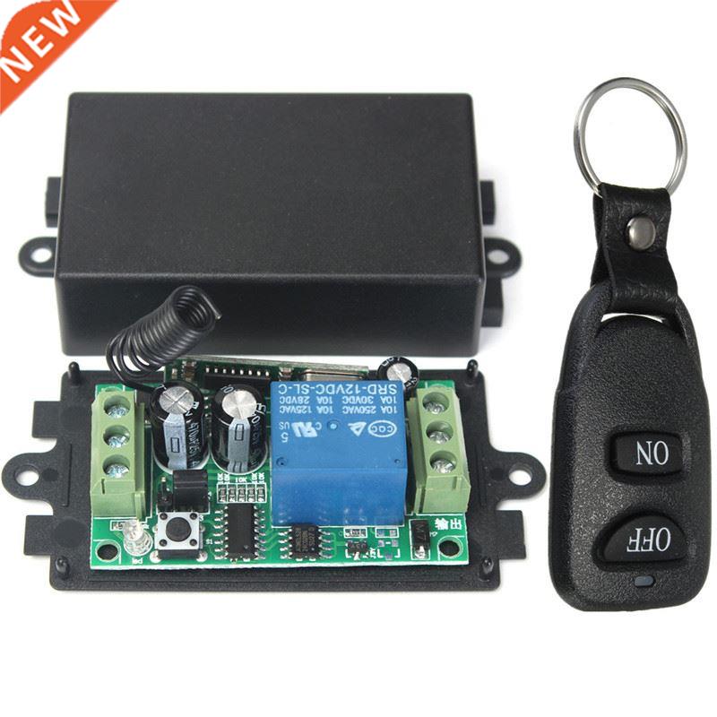 DC 12V 10A 1CH Remote Control Switch System Receiver Transmi