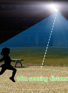 1500W 160COB LED Smart Remote ControlPIR Motion Sensor Stree