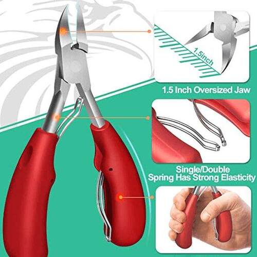 Stainless Steel Nail Cuticle Scissors Manicure Pedicure Tool