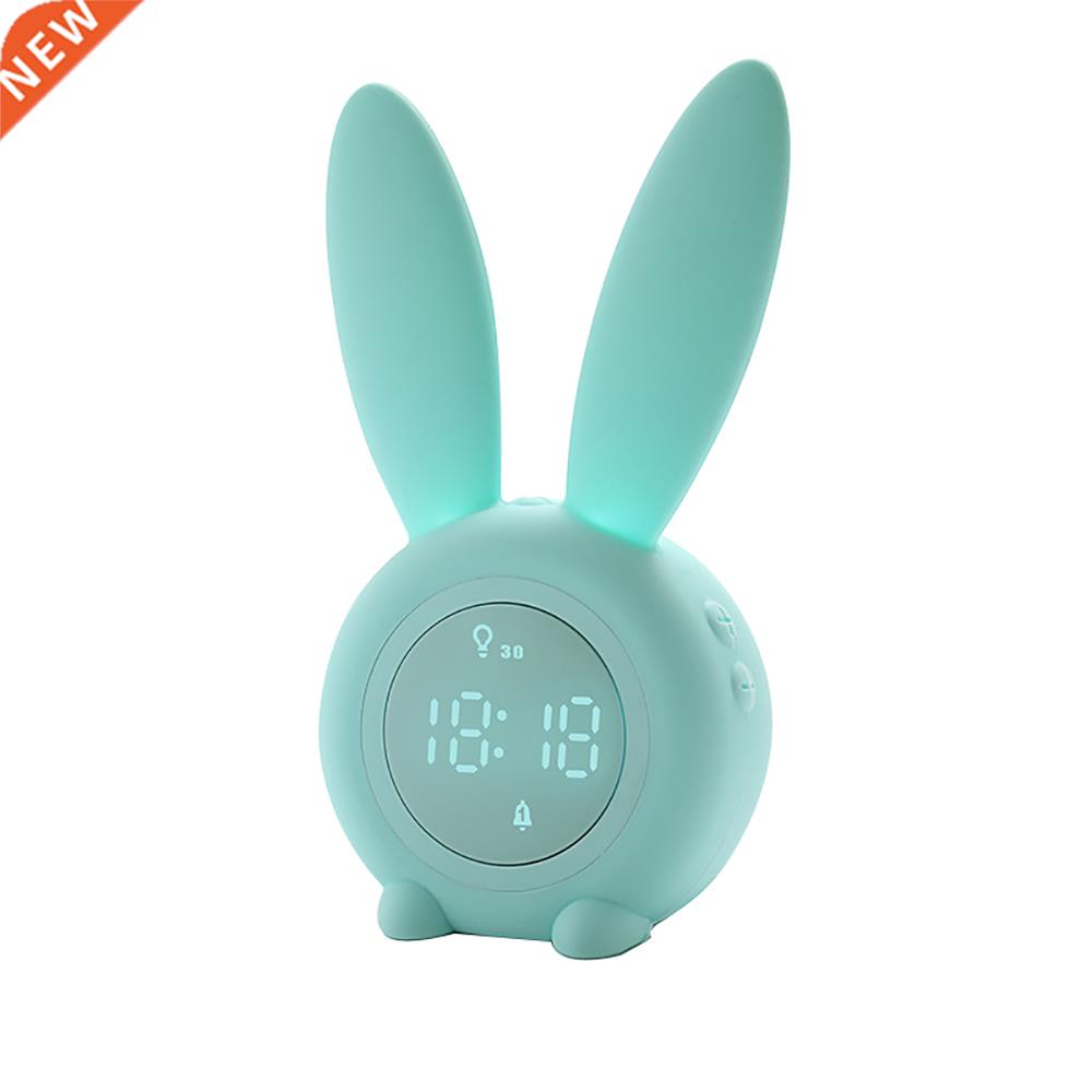Cartoon Bunny Kids Alarm Clock Sleep Trainer Rechargeable Ni