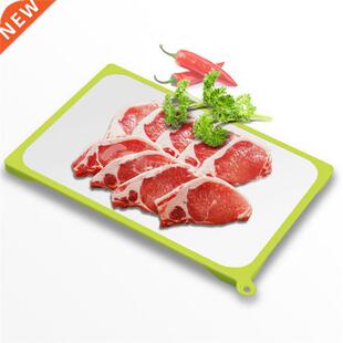 justdolife Fast Defrosting Tray Thaw Frozen Food Meat Fruit
