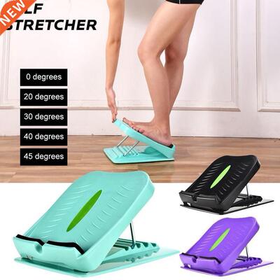 Portable Foot Stretcher Slant Board Anti-Slip Adjustable Foo