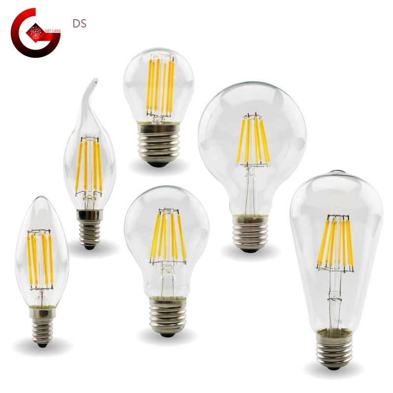 E27 E14 Retro Edison ?LED Filat Bulb Lamp 220V-240V Light
