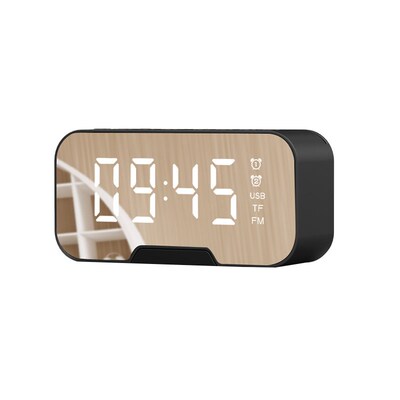 Mirror Alarm C Multifunction Music LED Digital Alarm Tempera