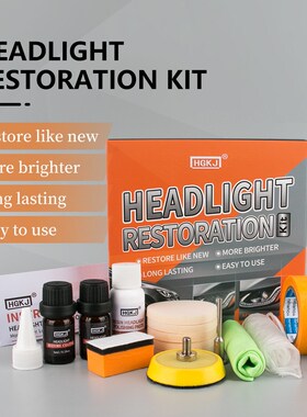 HGKJ Headlight Restoration Kit Headlight Retre