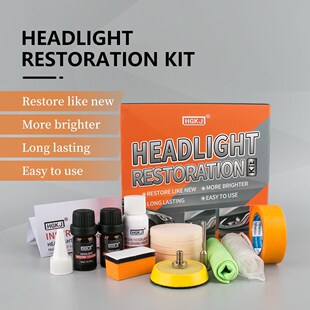 HGKJ Headlight Restoration Kit Headlight Retre