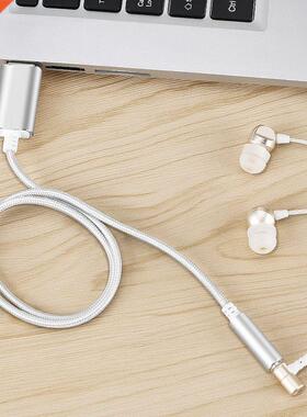 USB External Sound Card USB C To 3.5mm Jack Audio Microphone