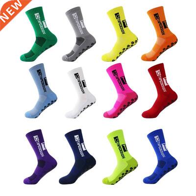 2021 New ANTI SLIP Football Socks Mid f Non Slip Soccer C