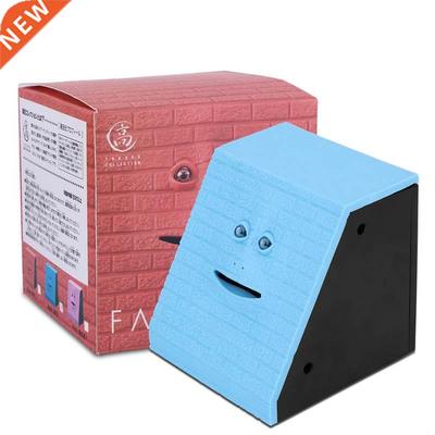 Face Money Pot Money Eating Coin Bank Monkey Saving Box Auto