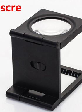 10x Scale Magnification 2 LED Lupa Optical Lenses Magnifying