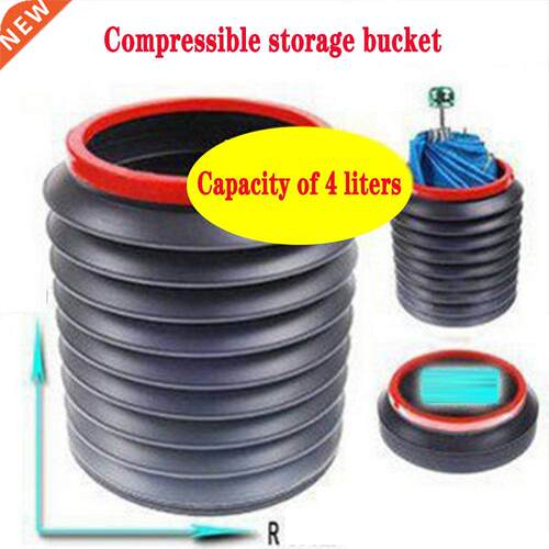 Magic bucket folding telescopic trash bin storage bucket car