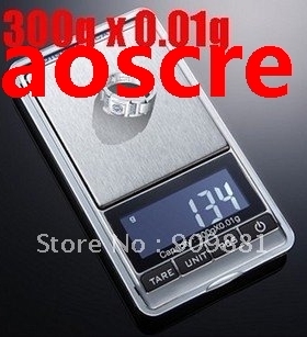 High Precision 300gx0.01g Mini Pocket Digital Scales Portabl