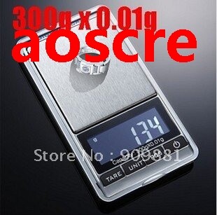 High Precision 300gx0.01g Mini Pocket Digital Scales Portabl