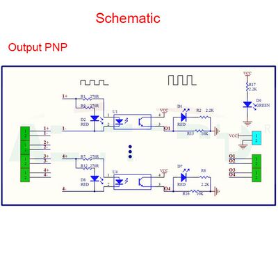 1.8V 3.3V 5V 12V 24V 8 Channel Optocoupler Isolation Board L