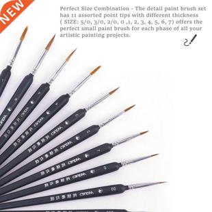 Miniature Paint Brush Set Professional Brush Acrylic Paintin