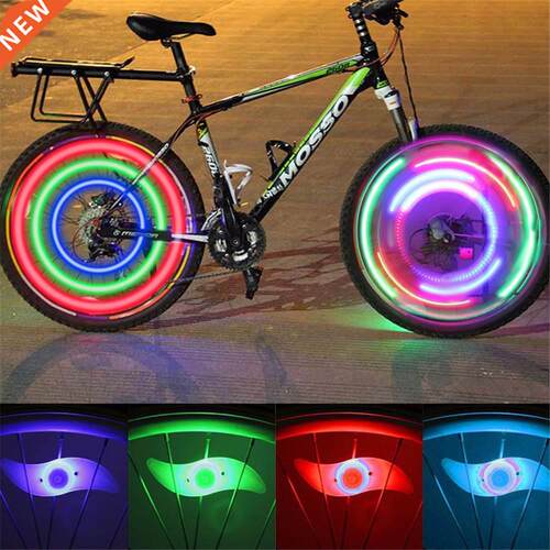 3 Lighting Mode LED Neon Bicycle Wheel Spoke Light Waterproo