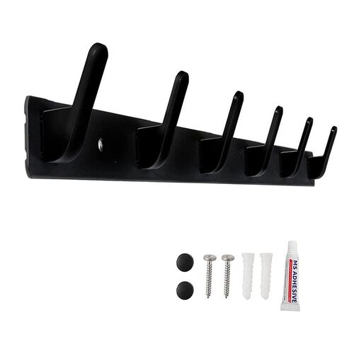 1Pcs Wall Coat Rack /Wall Hook With 6 Hooks For Kitchen