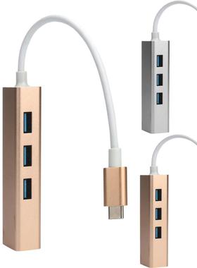 D USB .1 Type C to HUB  Port & RJ45 Gigabit Ethernet Ada