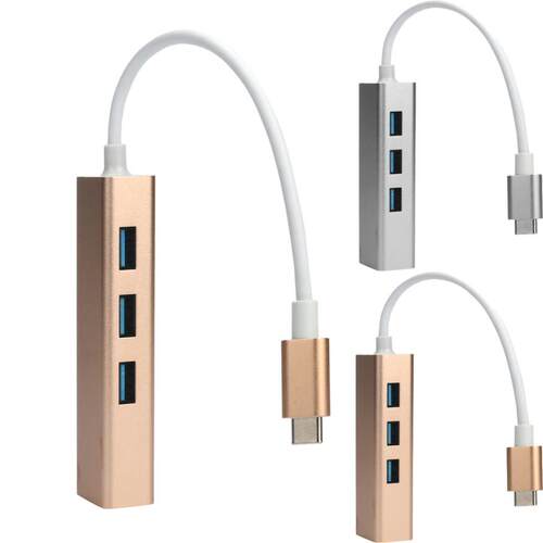D USB .1 Type C to HUB  Port & RJ45 Gigabit Ethernet Ada