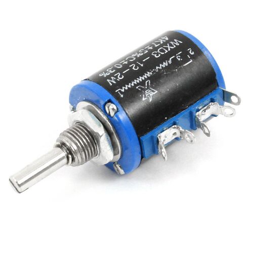 WXD3-12 4.7K Ohm 2W Rotary Wirewound Multiturn Taper Pot Pot