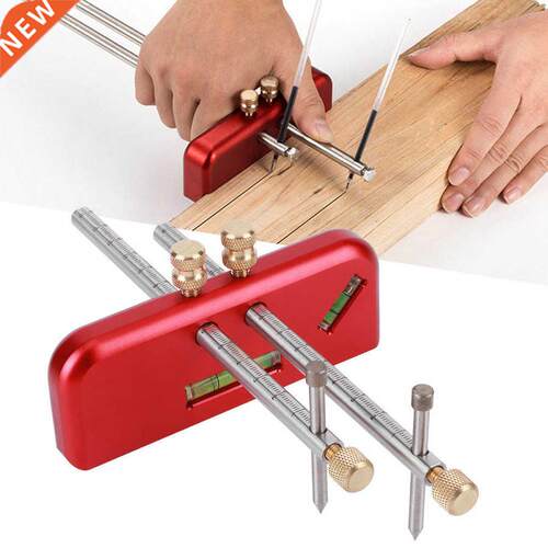 Woodworking Linear Scriber Mortise Gauge Ruler Double Head A