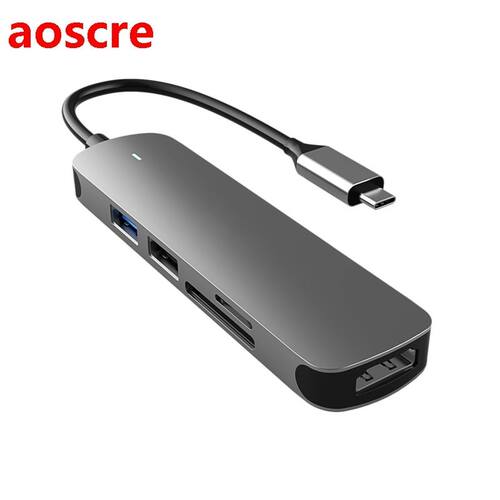 5-In-1 Docking Station Multi-Function HUB Type C Docking Sta
