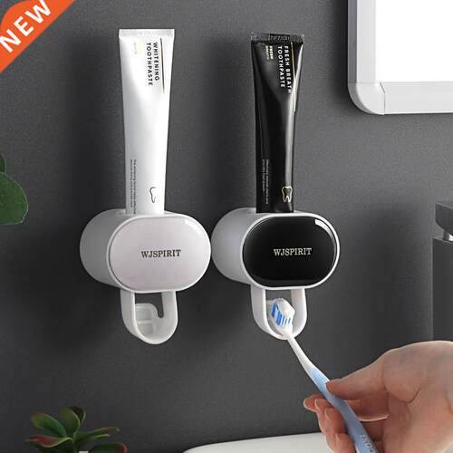 Automatic Toothpaste Dispenser Wall-mounted Punch-free Dust-