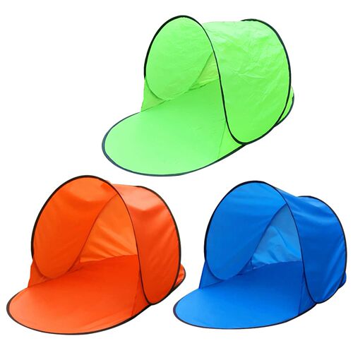 Beach Tent Waterproof Pop Up Sun Awning Leisure Tent Single