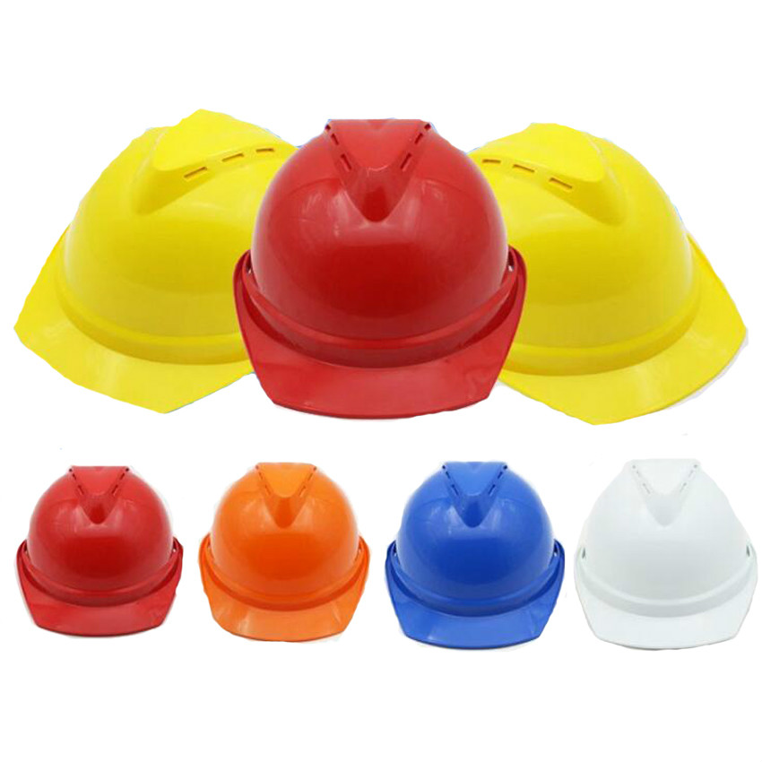 Customize Logo Safety Hard Hats Cap Breathable Construction