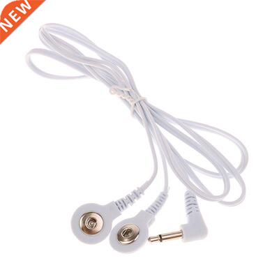 .5mm 4 /2 Buttons Electrode Lead Wires Plug Electrode Lead