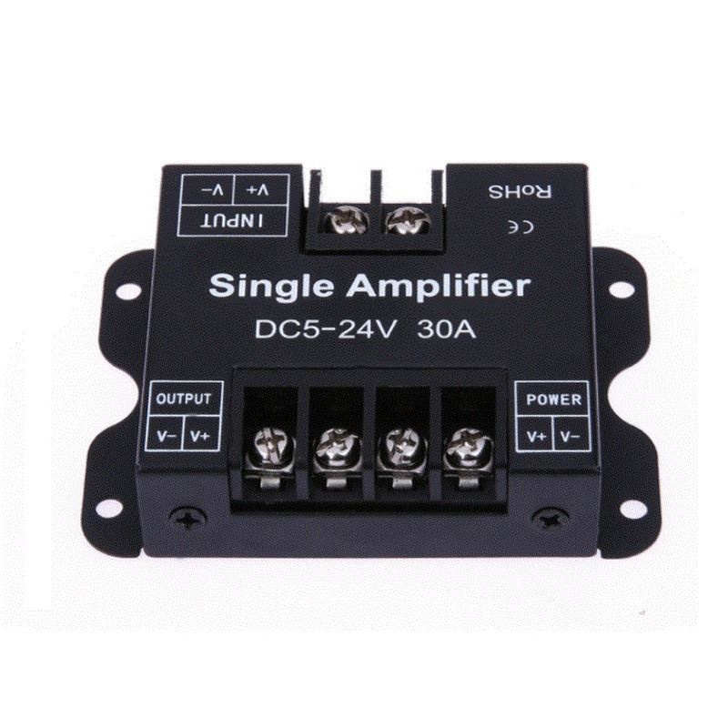 DC 5V-12V 0A Led Signal Amplifier Dimmer Receive Monochroma
