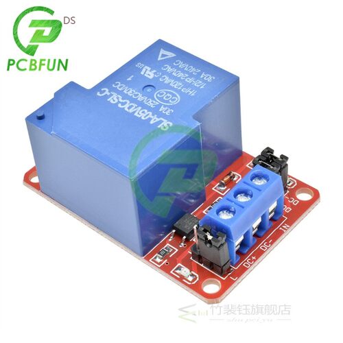 5V 12V 24V Relay Module 30A 1-Channel Relay Module with Opto