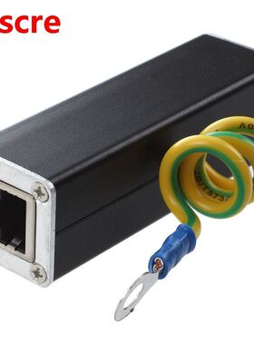 RJ45 Plug Ethernet Network Surge Protector Thunder Arrester