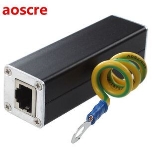 RJ45 Plug Ethernet Network Surge Protector Thunder Arrester