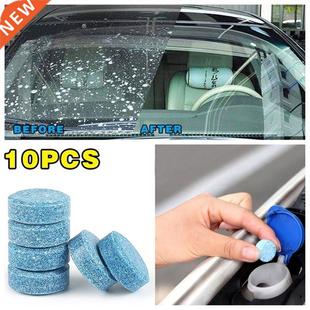 10PCS/Pack Car Windshield Glass Washer Cleaner Compact Effer