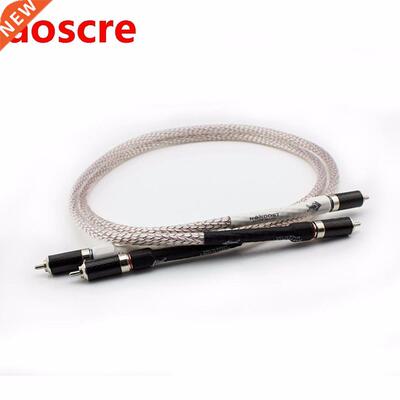 Yter Pair Valhalla Silver-Alloy Audio RCA Interconnect Cable