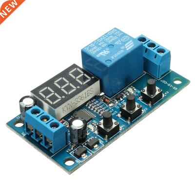DC 12V Delay Tme Swtch Module Cycle Tmer Control Relay Mu